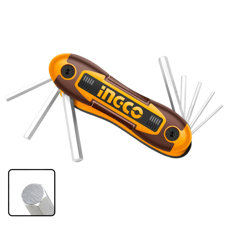 INGCO Κλειδιά Άλλεν Σουγιάς 2-8mm (HHK14081)