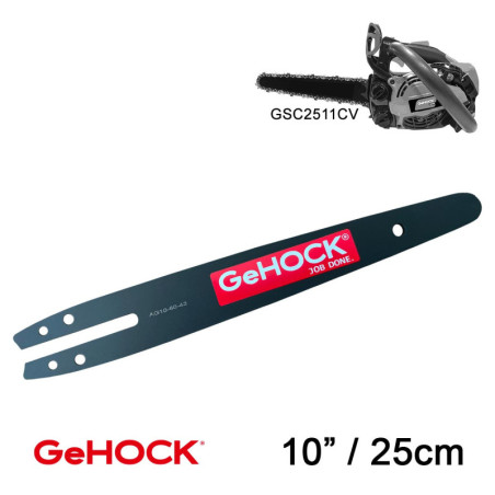 GeHOCK Λάμα Κλαδευτικού Αλυσοπρίονου 10"/25cm GeHOCK (GSC25.25)