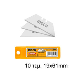 INGCO Λάμες Μαχαιριών 19 x 61mm (HUKB61001)
