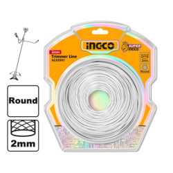 INGCO Μεσινέζα Στρογγυλή 2mm x 120m (ALS2001)