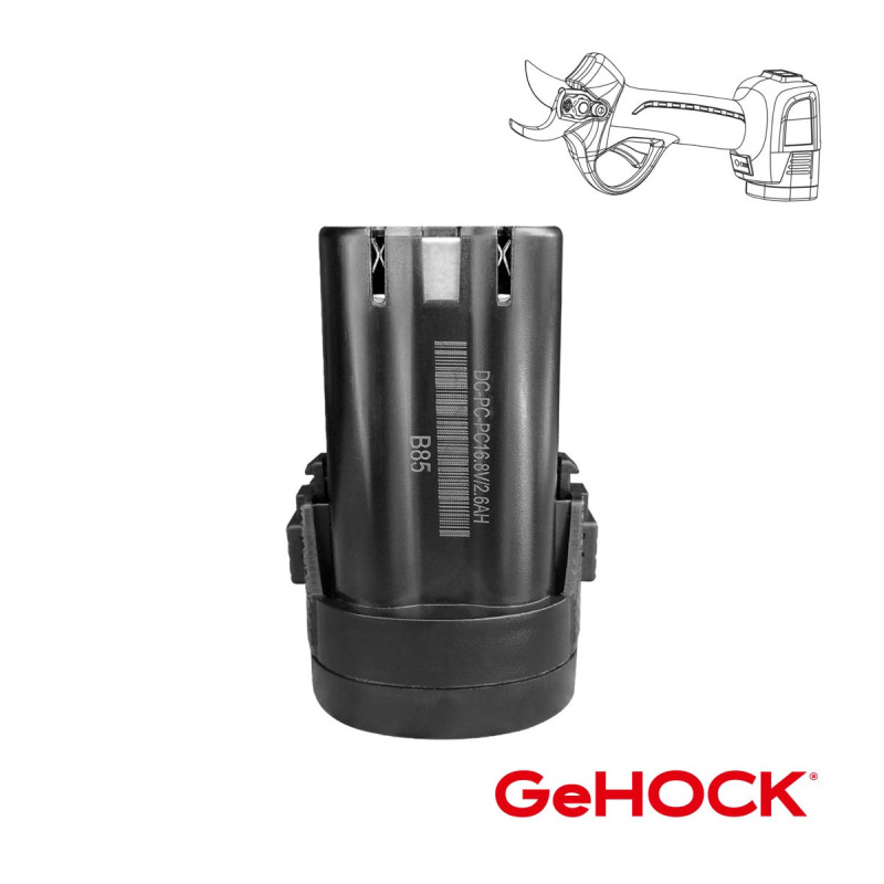 GeHOCK Μπαταρία  16.8V Li-Ion 2.6Ah GeHOCK (BACP500)