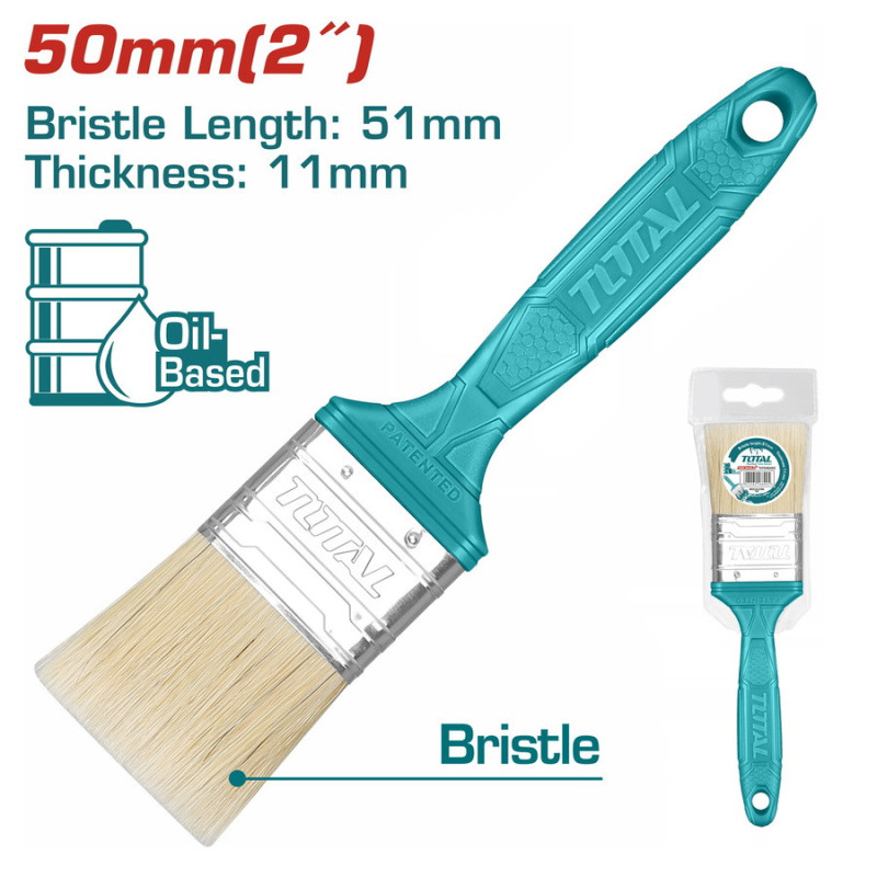 TOTAL ΠΙΝΕΛΟ ΒΑΦΗΣ ΠΛΑΣΤΙΚΗ ΛΑΒΗ 2" (THT846026)