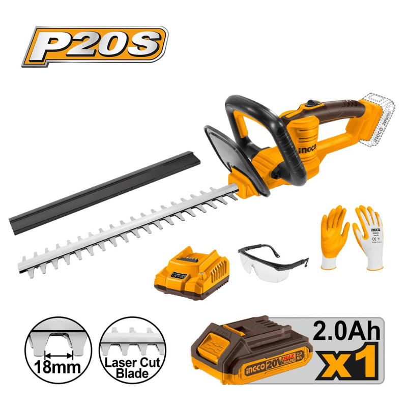 INGCO Μπορντουροψάλιδο Μπαταρίας 20V Li-Ion (CHTLI20461)