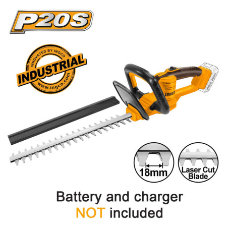 INGCO Μπορντουροψάλιδο Μπαταρίας 20V Li-Ion SOLO (CHTLI20018)