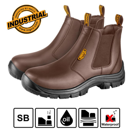 INGCO Μποτάκια Ασφαλείας Εργασίας Χωρίς Κορδόνια SB SRC Νο. 41 (SSH08SB.41)