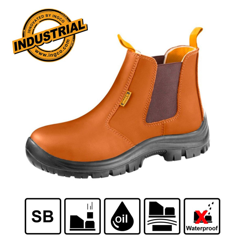 INGCO Μποτάκια Ασφαλείας Εργασίας Χωρίς Κορδόνια SB SRC Νο. 44 (SSH08SB.44P)