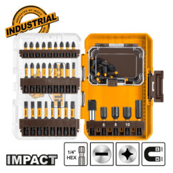 INGCO Μύτες Impact 1/4" Hex Σετ 51 τεμ. (AKDL25106)