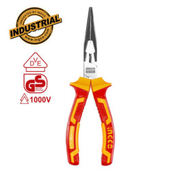 INGCO Μυτοτσίμπιδο Ηλεκτρολόγου VDE 200mm Ίσιο (HILNP28208)