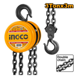 INGCO Παλάγκο Αλυσίδας -  Γερανάκι 3 Ton (HCBK0103)