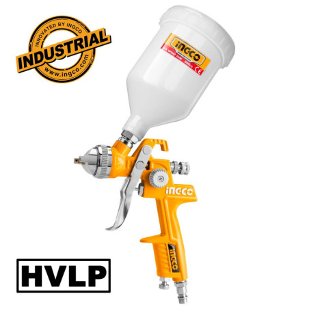 INGCO Πιστόλι Βαφής Αέρος HVLP Άνω Δοχείο (ASG1061)