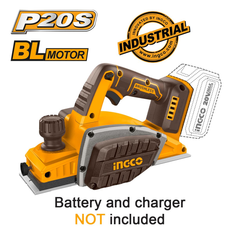 INGCO Πλάνη Μπαταρίας 20V Li-Ion SOLO (CRLI20401)