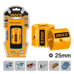 INGCO Ποτηροτρύπανο Bi-Metal 25mm (HSB10251)