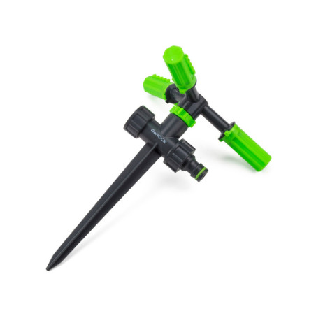 GeHOCK Ποτιστικό Μπεκ Τριπλό Καρφωτό με Πλαστική Λόγχη GeHOCK (RSP03)