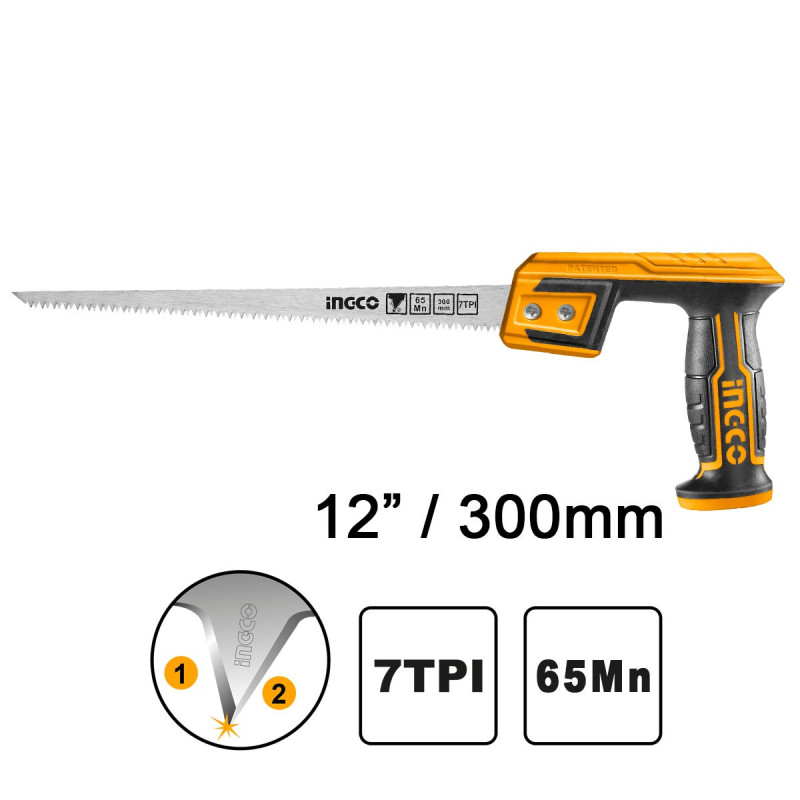 INGCO Πριόνι Ξύλου 300mm (HCS30028C)