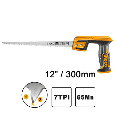 INGCO Πριόνι Ξύλου 300mm (HCS30028C)