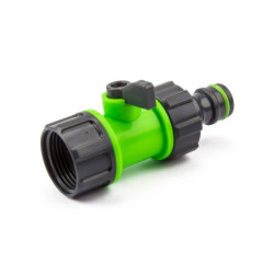 GeHOCK Ρακόρ με Βάνα και Σύνδεσμο 1" σε 3/4" και 1/2" GeHOCK (OWTA01)