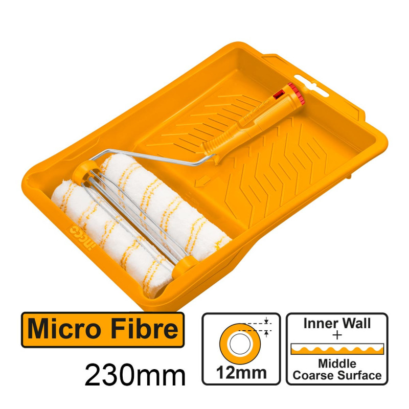 INGCO Ρολό Βαφής 9" Σετ 4 σε 1 (HKTCB042306)