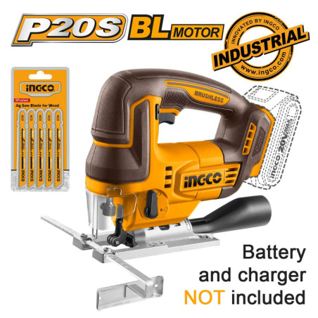 INGCO Σέγα Μπαταρίας 20V Li-Ion SOLO (CJSLI1008)