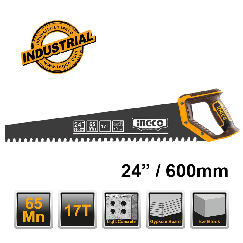 INGCO Σεγάτσα Δομικών 600mm (HCBS016001)