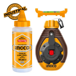 INGCO Σετ Νήμα Αλφάδι Ώχρας 30m FastX6 (HCLR0630)