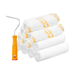INGCO Σετ Ρολό Βαφής Μίνι 4" με Ανταλλακτικά Ρολάκια (HKTCB121001)