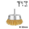 INGCO Συρματόβουρτσα με Άξονα για Δράπανο 50mm (WB30501)