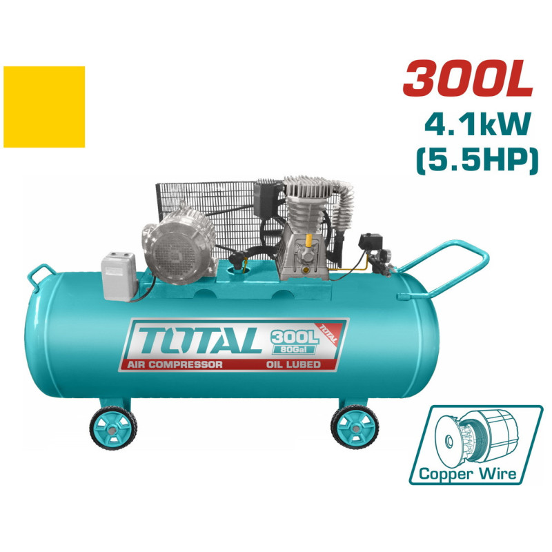 TOTAL ΑΕΡΟΣΥΜΠΙΕΣΤΗΣ ΙΜΑΝΤΑ 300Lit (TC1553002)