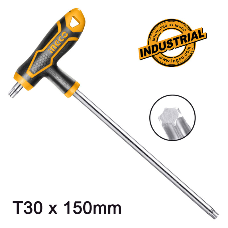 INGCO Ταφ Torx Κλειδί T30 x 150mm (HHK15T301501)
