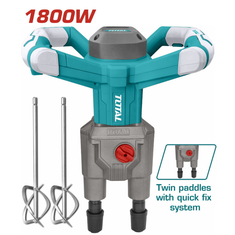 TOTAL ΕΠΑΓΓΕΛΜΑΤΙΚΟΣ ΑΝΑΔΕΥΤΗΡΑΣ ΧΡΩΜΑΤΩΝ ΔΙΠΛΟΣ 1.800W (TD616006)