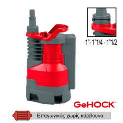 GeHOCK Υποβρύχια Αντλία Ακαθάρτων με Ενσωματωμένο Φλοτέρ 750W 1HP GeHOCK (QSP0750)