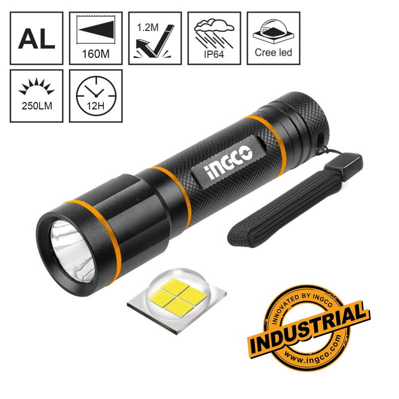 INGCO Φακός Προβολέας 250 lumen (HFL013AAA58)