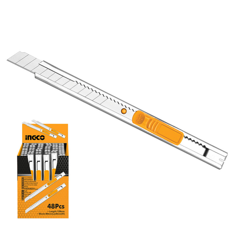 INGCO Φαλτσέτα Μεταλλική Inox Μίνι (HKNS1806)