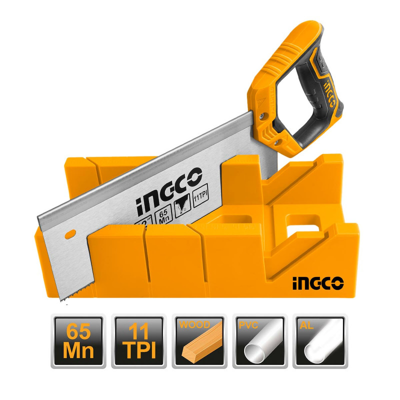 INGCO Φαλτσοκούτι με Πριόνι 300mm (HMBSK30082)