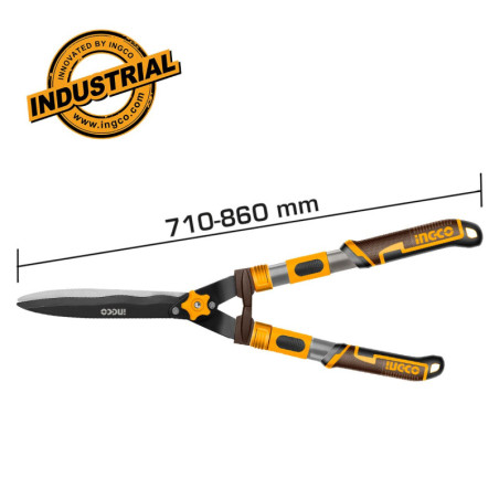 INGCO Ψαλίδι Θάμνων - Χλόης με Τηλεσκοπικές Λαβές 710-860mm (HHS6306)