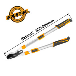 INGCO Ψαλίδι Κλάδου 30" με Τηλεσκοπικές Λαβές AL 655-890mm (HLTA7608)
