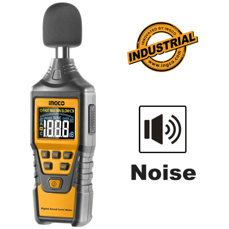 INGCO Ψηφιακός Μετρητής Ήχου (HETSL01)