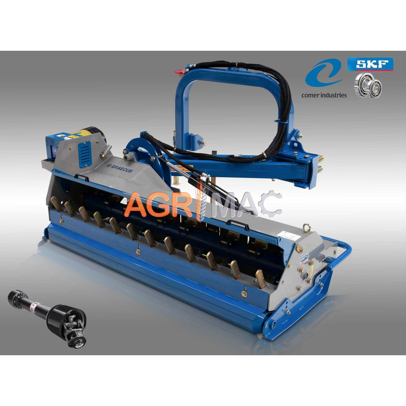 Βαρέως πλευρικός καταστροφέας BPK160 (Μηχάνημα Επίδειξης)