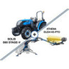 Τρακτέρ ημι-στάνταρτ | 4x4 | 3067cc | SOLIS S60 Stage V + ATHENA OLEA145-PTO - COMBO SALES
