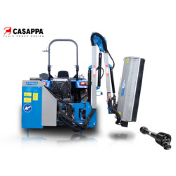 Τηλεσκοπικός Καταστροφέας με βραχιόνα, αυτόνομος για τρακτέρ | βαρέως τύπου | BTK150