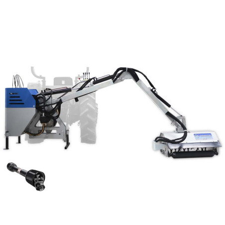 Τηλεσκοπικός Καταστροφέας με βραχιόνα, αυτόνομος για τρακτέρ TK100