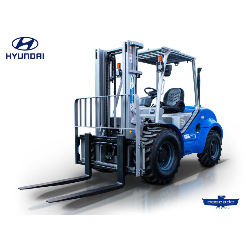 Κλάρκ 3.5Τ Hyundai STAGE V 4×4 Off-Road diesel | Duplex 3000mm | υδραυλική πλάγια μετατόπιση | πιρούνια 1220mm FD35V-4WD Off-Road Hyundai