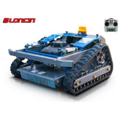 Τηλεκατευθυνόμενος στελεχοκόπτης 55εκ χόρτων με μαχαίρια, υβριδικός, ερπυστριοφόρος, με ραδιοχειριστήριο εμβέλειας 150m και Loncin 225cc 9.5hp RSC55 Hybrid