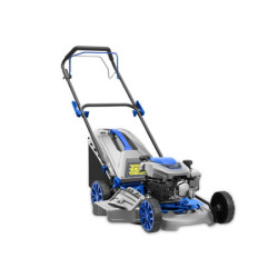 Αυτοπροωθούμενη χλοοκοπτική μηχανή γκαζόν| Πλάτος μαχαιριού 46εκ| 4 επιλογές κοπής, συλλογή, χορτολίπανση, πλαινή εκτόξευση, πίσω εκτόξευση| 150cc 3,5 hp| DREPANUS LM46S 4in1DREPANUS