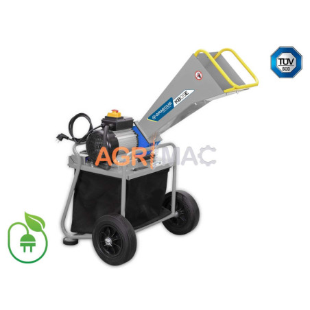 Κλαδοτεμαχιστής με ηλεκτρικό κινητήρα 2,8 kW και κάδο συλλογής 65 λίτρα | KB05E