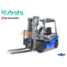 Κλάρκ 2.5Τ Kubota STAGE V diesel | Triplex 4500mm | υδραυλική πλάγια μετατόπιση | πιρούνια 1220mm
