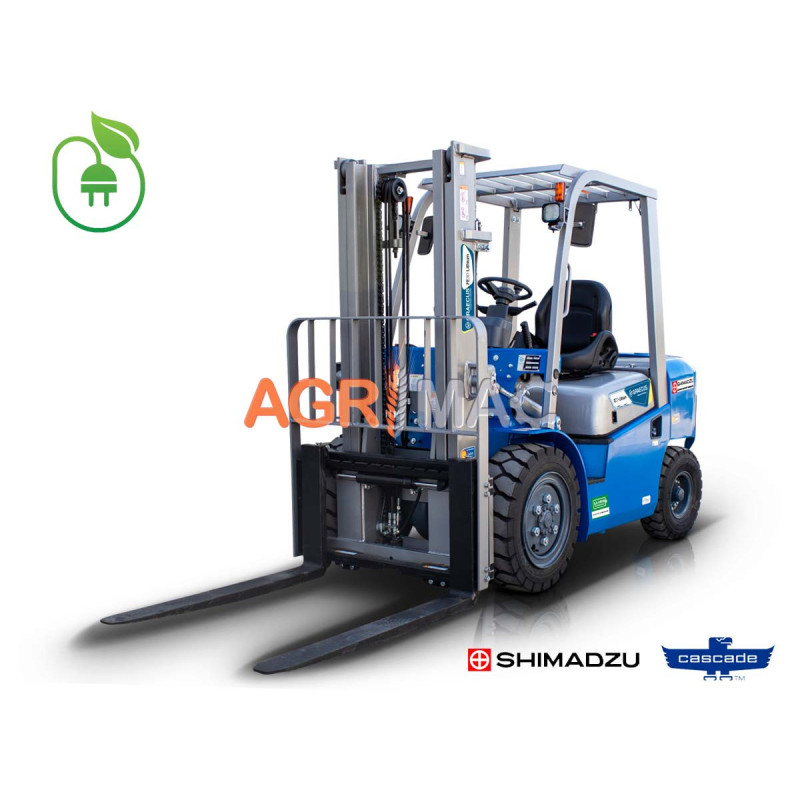 Κλάρκ 2.5Τ ηλεκτρικό με μπαταρία λιθίου | Triplex 4500mm | υδραυλική πλάγια μετατόπιση | πιρούνια 1220mm FE25-Lithium PRO