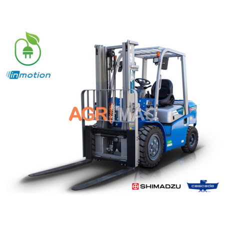 Κλάρκ 2.0Τ ηλεκτρικό με μπαταρία λιθίου | Duplex 3000mm | υδραυλική πλάγια μετατόπιση | πιρούνια 1220mm FE20-Lithium