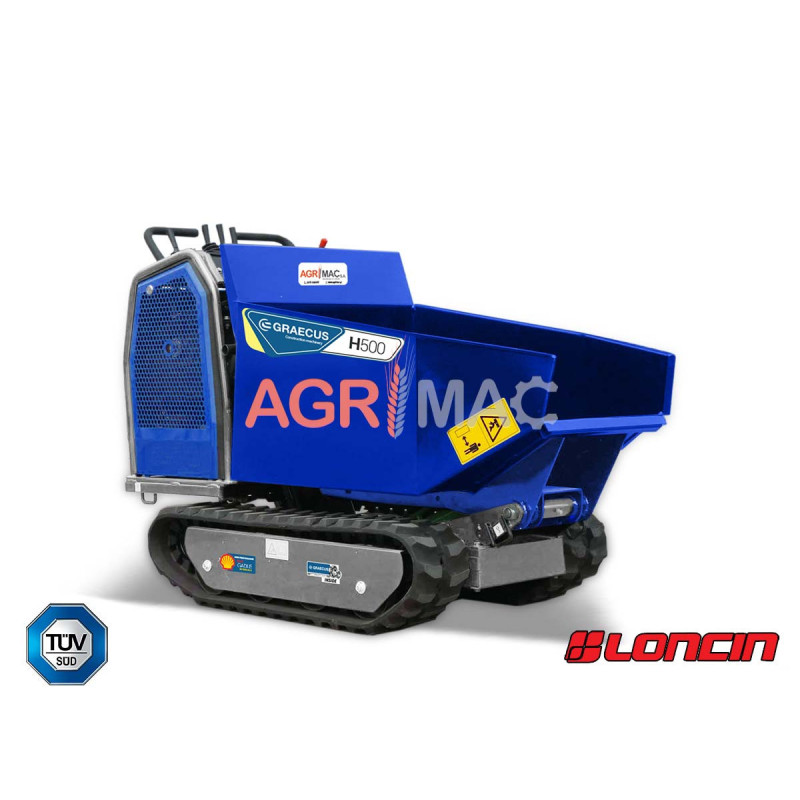 Ντάμπερ υδροστατικό με υδραυλική ανατροπή H500