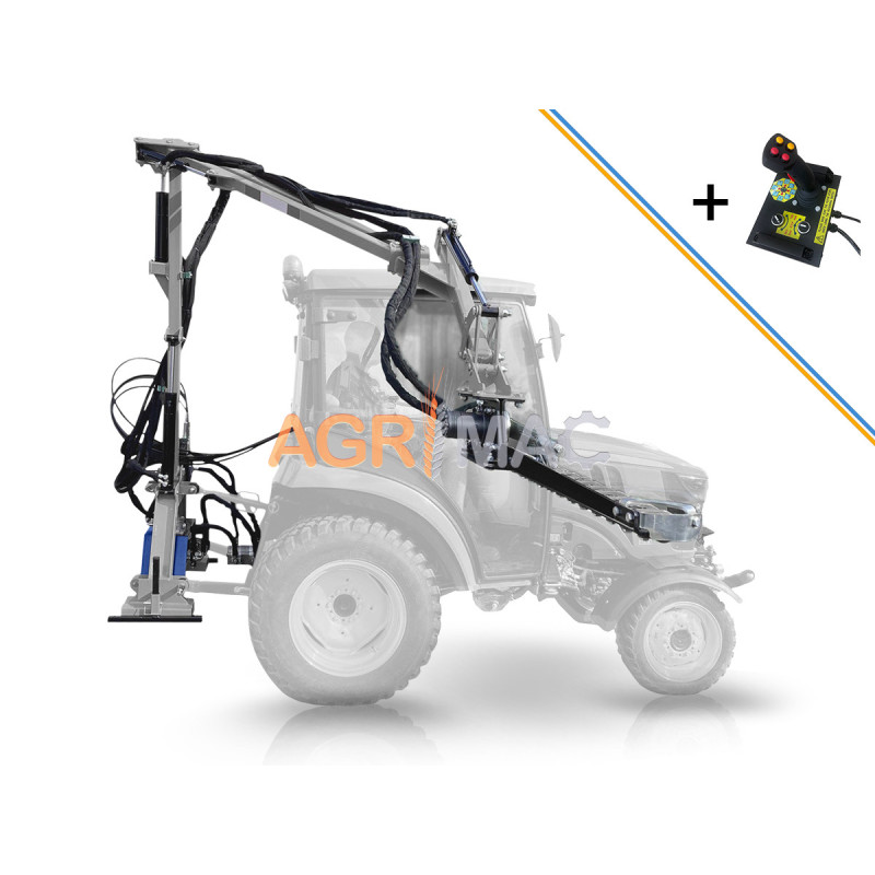 Τηλεσκοπικό λογχοφόρο με μπάρα κοπής, joystick και δυνατότητα προώθησης στην πλευρά του οδηγού LK190S-Joystick