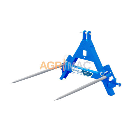 Πλαίσιο τύπου 'Α' με πιρούνια για μπάλες, για τρακτέρ AS800